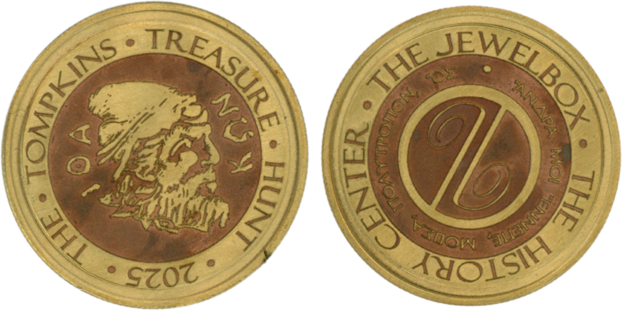 2025 Tompkins Treasure Hunt challenge coin